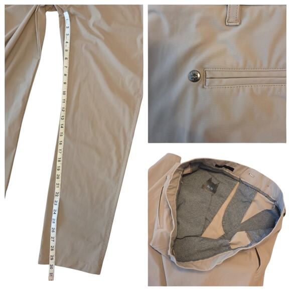 Greyson Montauk Sport Trouser Tailored Fit Performance Pants Riverstone 36x30 - Picture 6 of 11